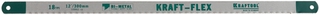Полотно 18TPI, 300мм, 10шт KRAFTOOL 