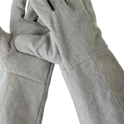 Краги СИБИН из спилка, XL, длина-350мм