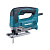 Makita Лобзик,в\рук,650Вт,500-3100об\м,ход-23мм,рез-90мм,2.4кг,чем,3маятн+1