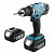 Makita Дрель ак,18В,2х3АчLi-ion,БЗП-13мм,0-400\1300об\м,42\27Нм,1.8кг,чем/DDF 453RFE