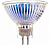 Лампа галогенная КГМ 20вт 12в GU5.3 44860WFL 51мм 38 град. Osram (44860WFL)
