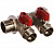 Коллектор 3/4' х 2 выхода 1/2' НР с отсекающими кранами (VTc.580.N.0502)